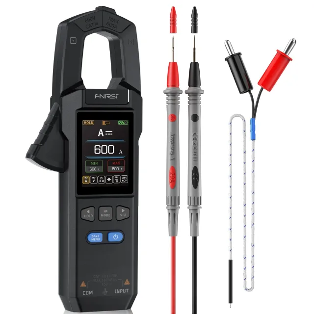 Clampmetru Digital Fnirsi DMC-100 ncv true rms usb-c