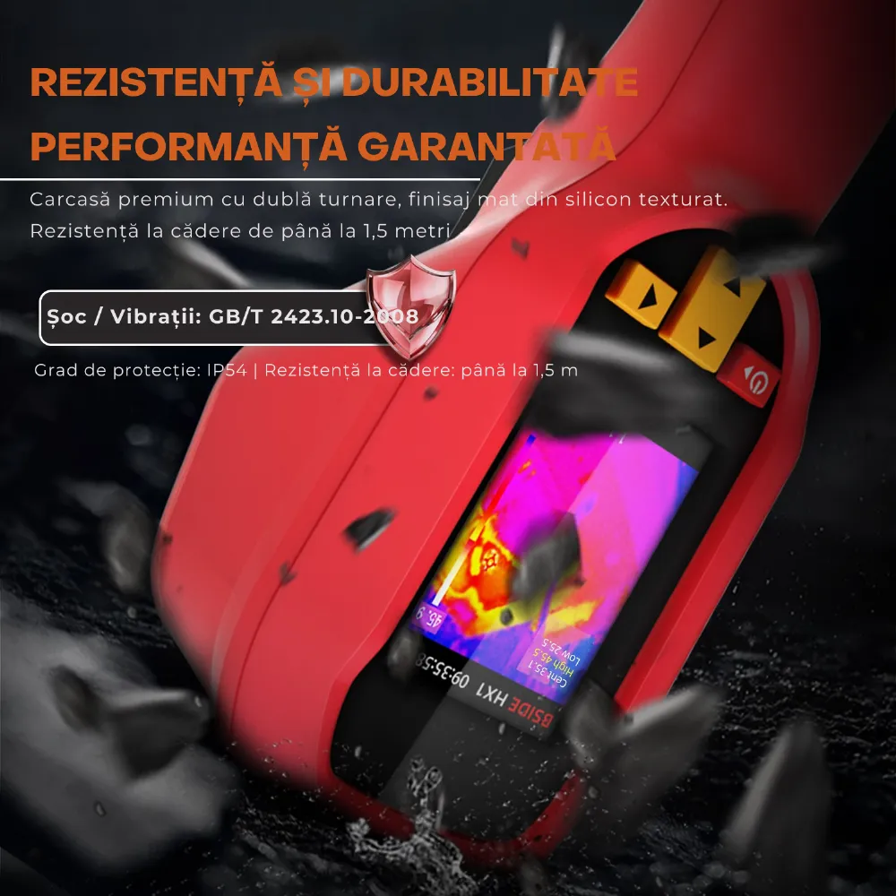 BSIDE HX1 — termocameră cu infraroșu 240×240 pentru diagnoză rapidă
