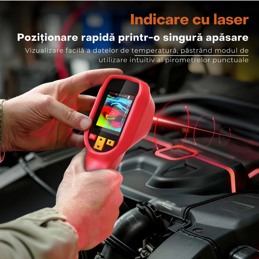 BSIDE HX1 — termocameră cu infraroșu 240×240 pentru diagnoză rapidă