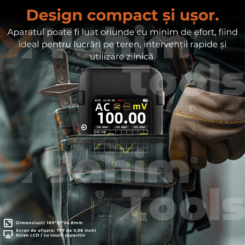 BSIDE SH9 — termocameră și multimetru True RMS, într-un singur aparat
