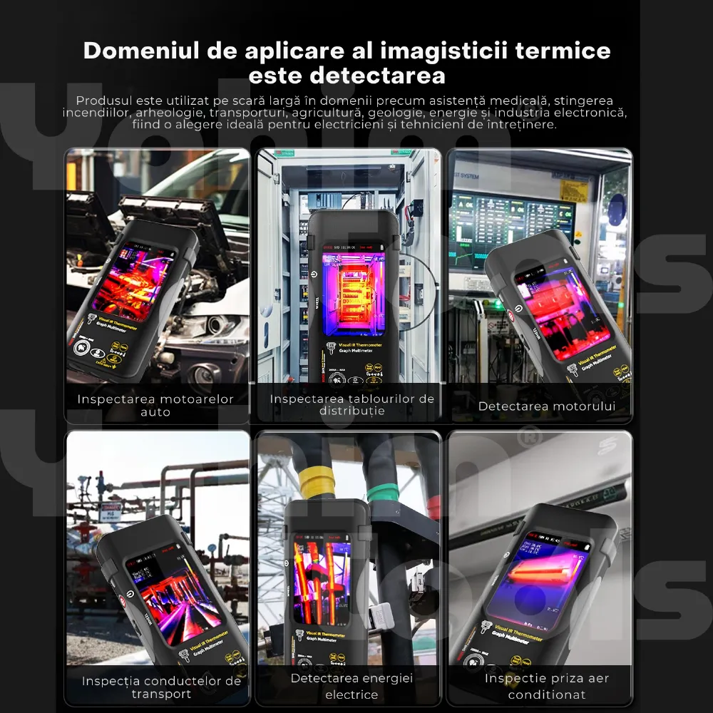 BSIDE SH9 — termocameră și multimetru True RMS, într-un singur aparat
