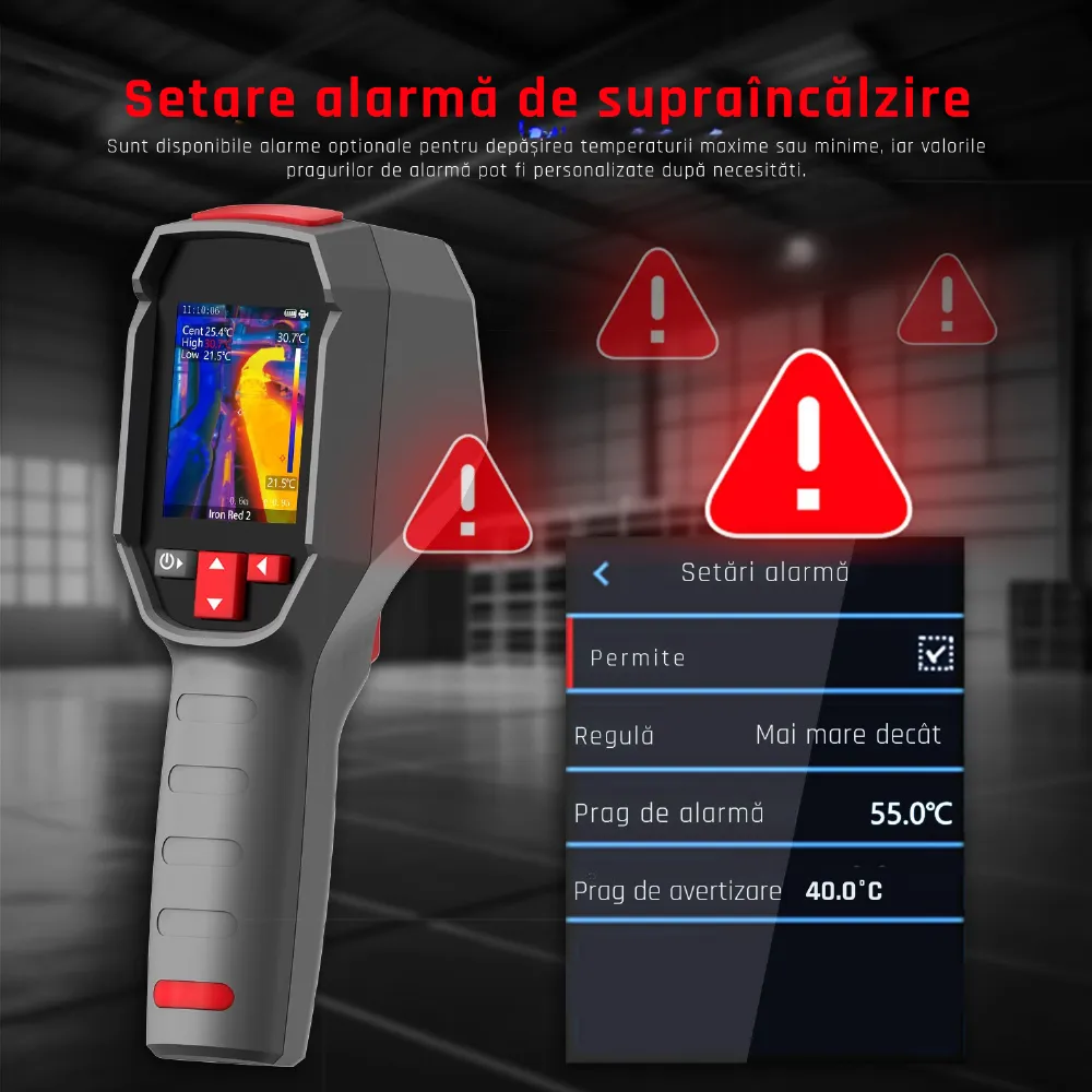 BSIDE HX4 — termocameră cu infraroșu 256×192 pentru profesioniști