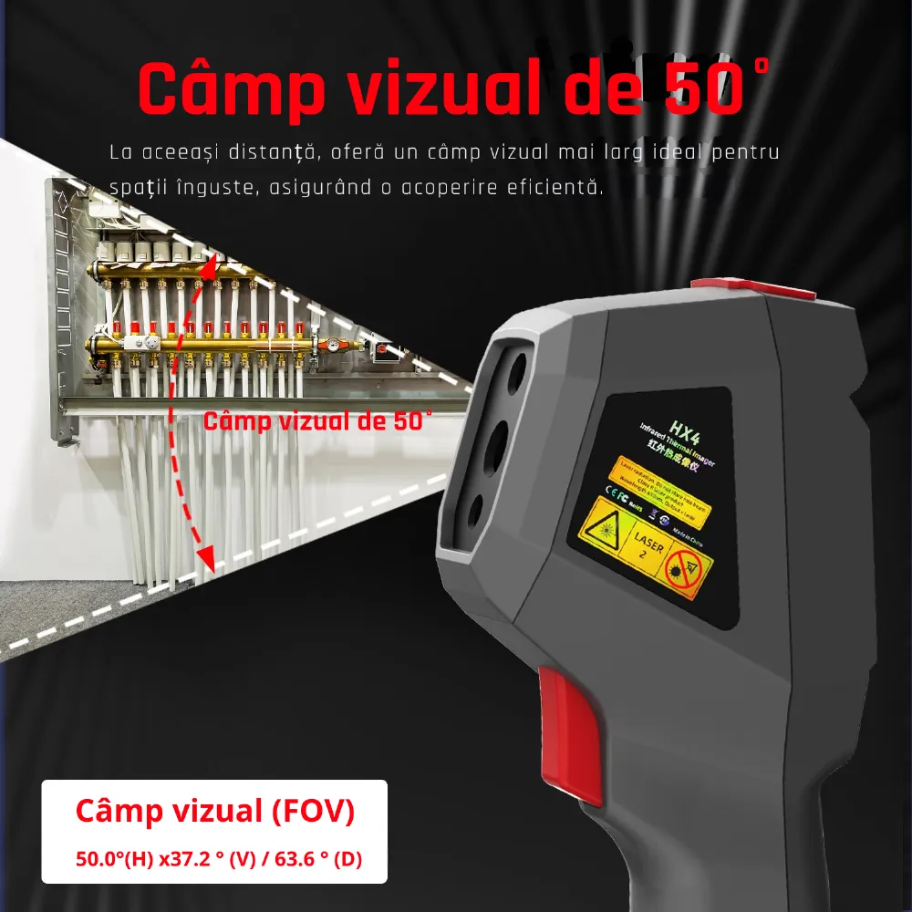BSIDE HX4 — termocameră cu infraroșu 256×192 pentru profesioniști