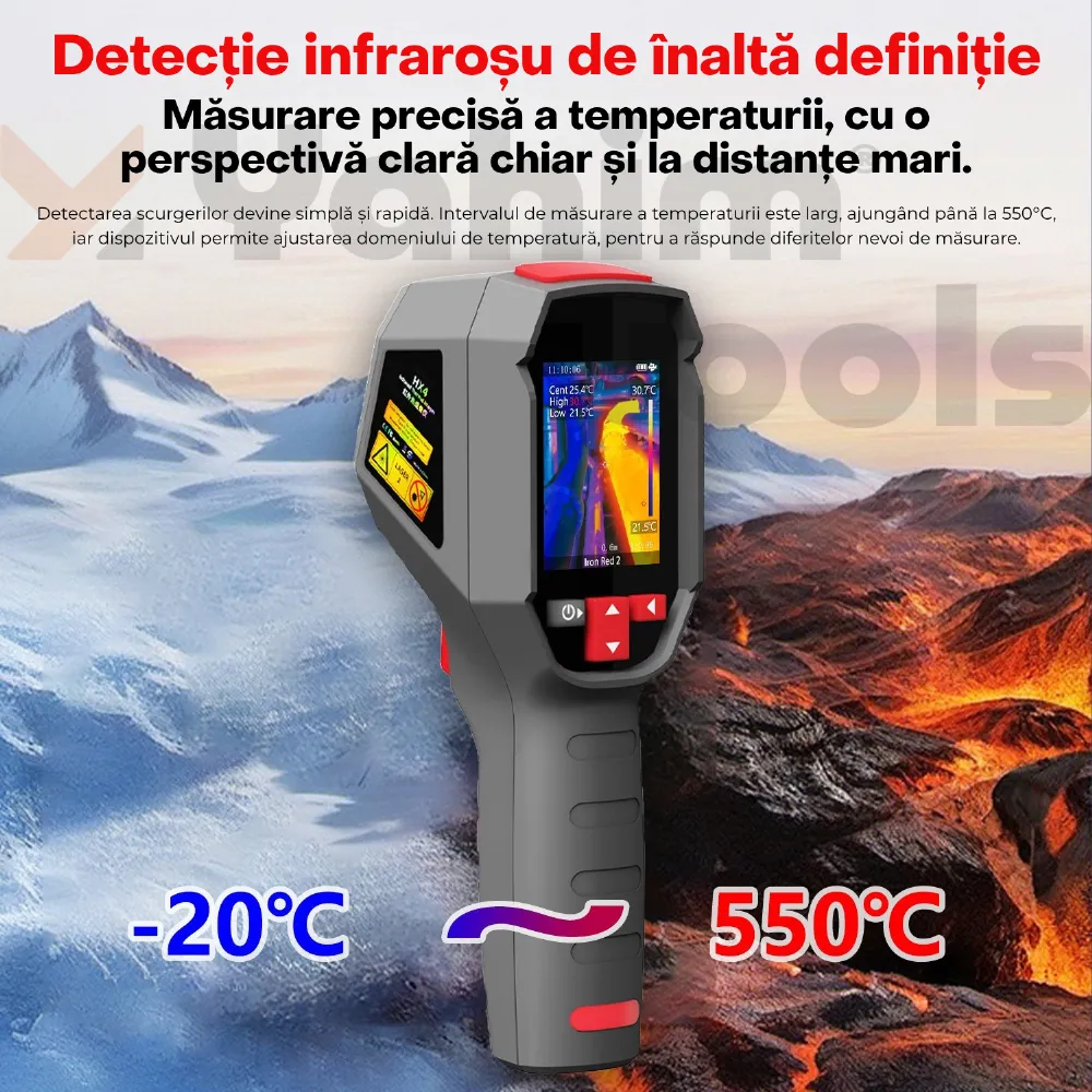 BSIDE HX4 — termocameră cu infraroșu 256×192 pentru profesioniști